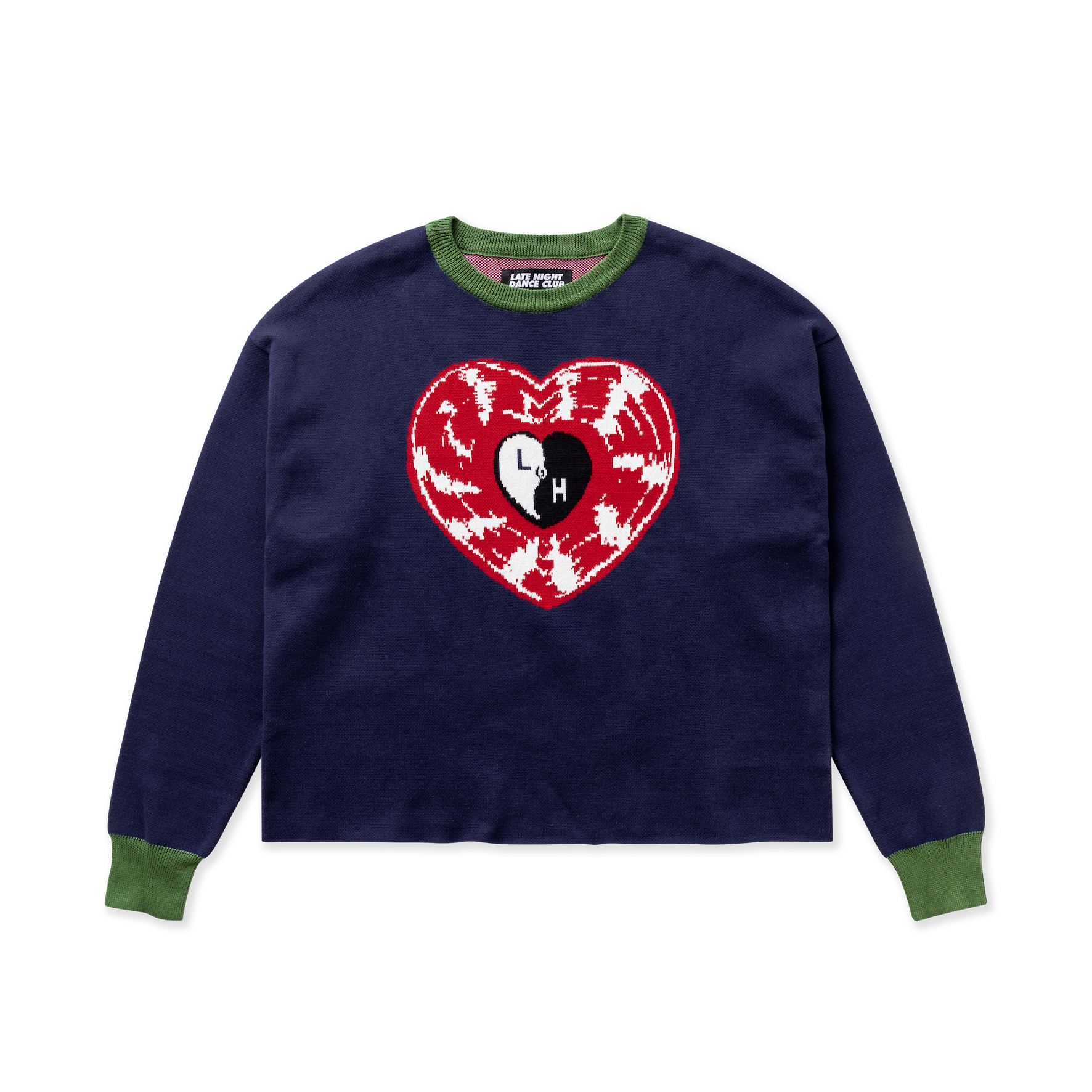 LNDC X LUCKYHAND HEART BEATS SWEATER