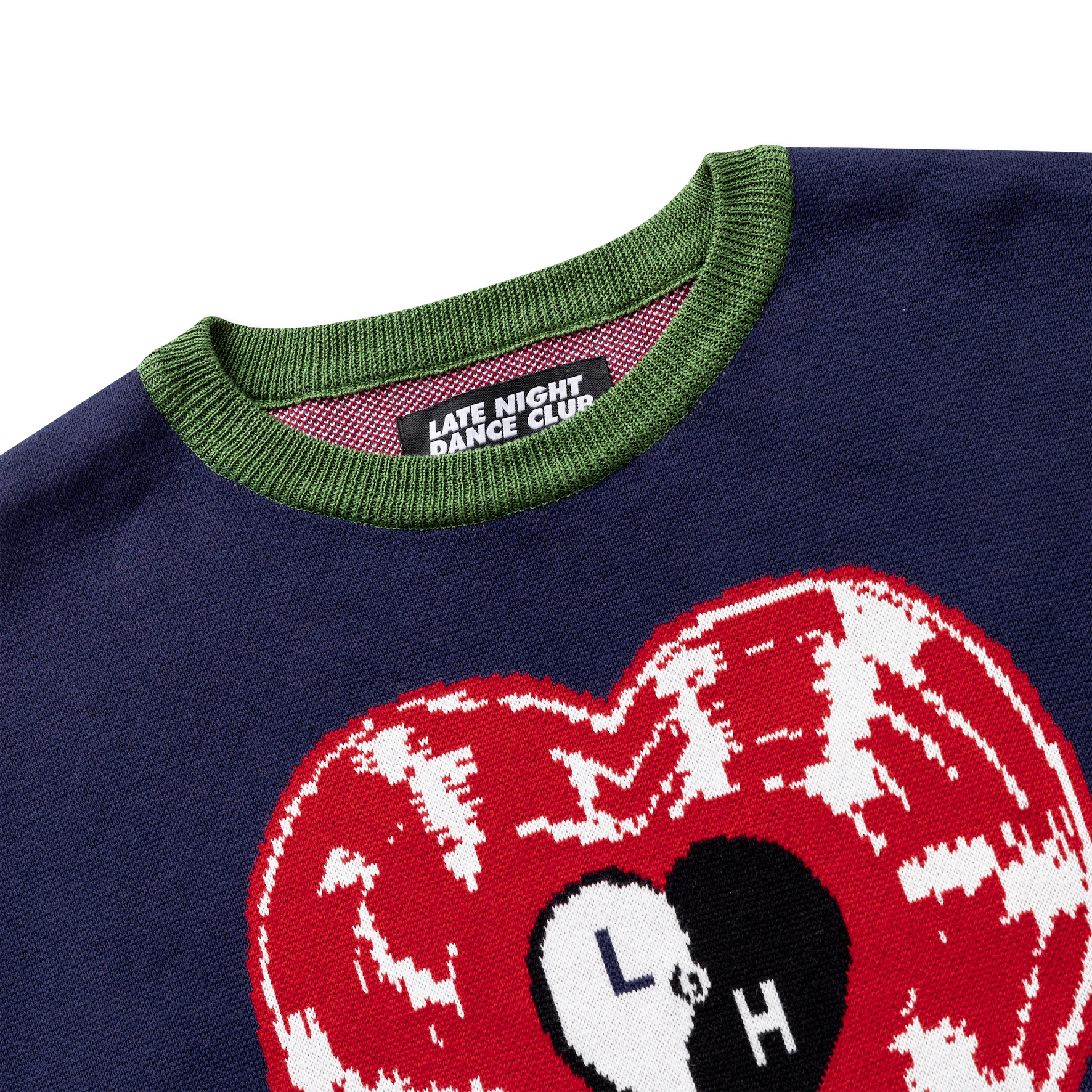 LNDC X LUCKYHAND HEART BEATS SWEATER