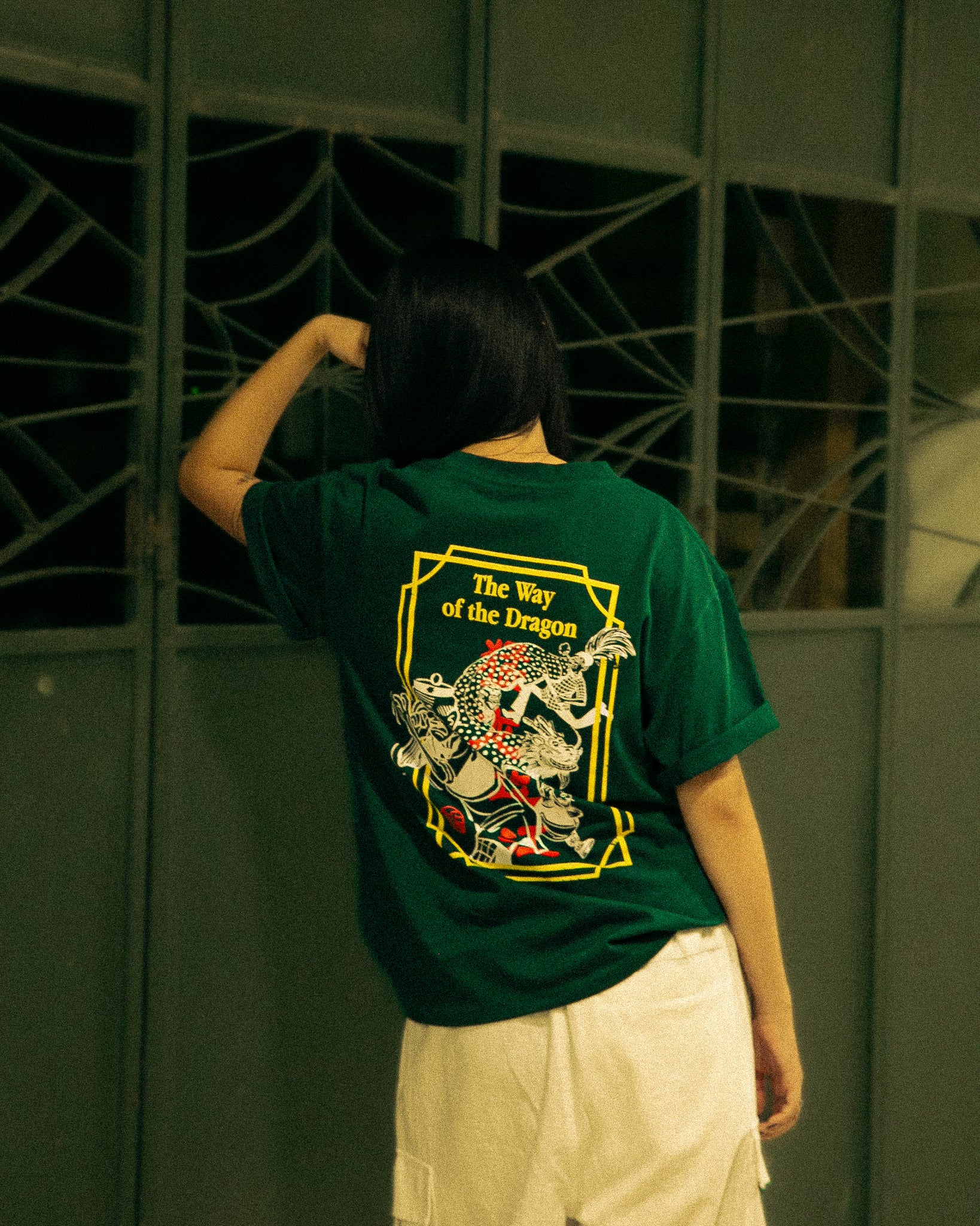 ZHA HUO DIAN X OLD MASTER Q DRAGON TEE