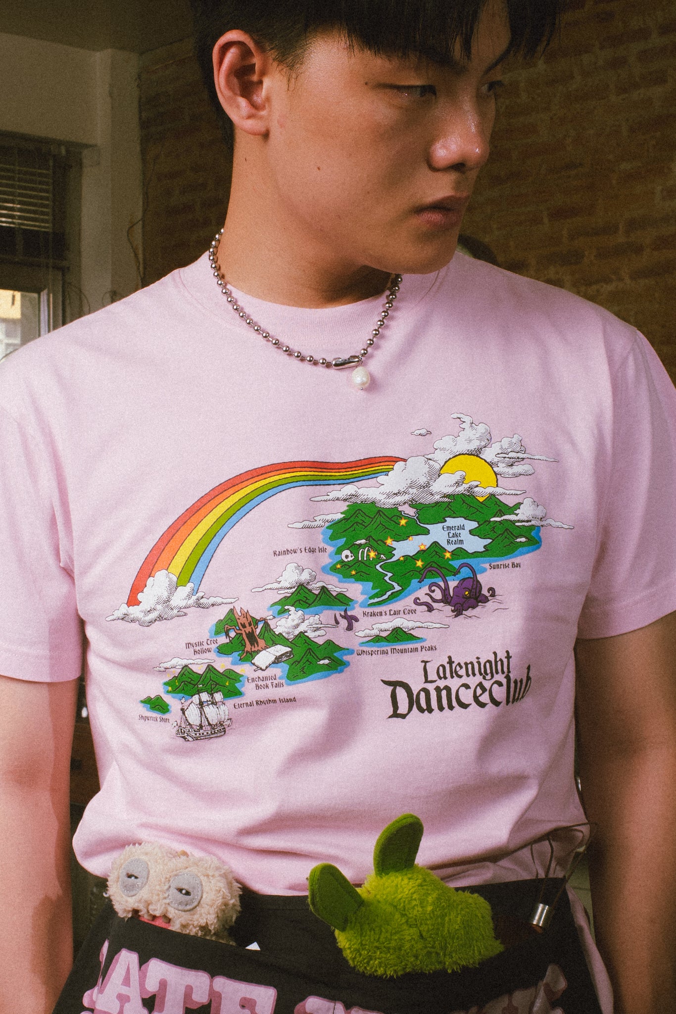 LNDC SECRET MAP SOUVENIR TEE