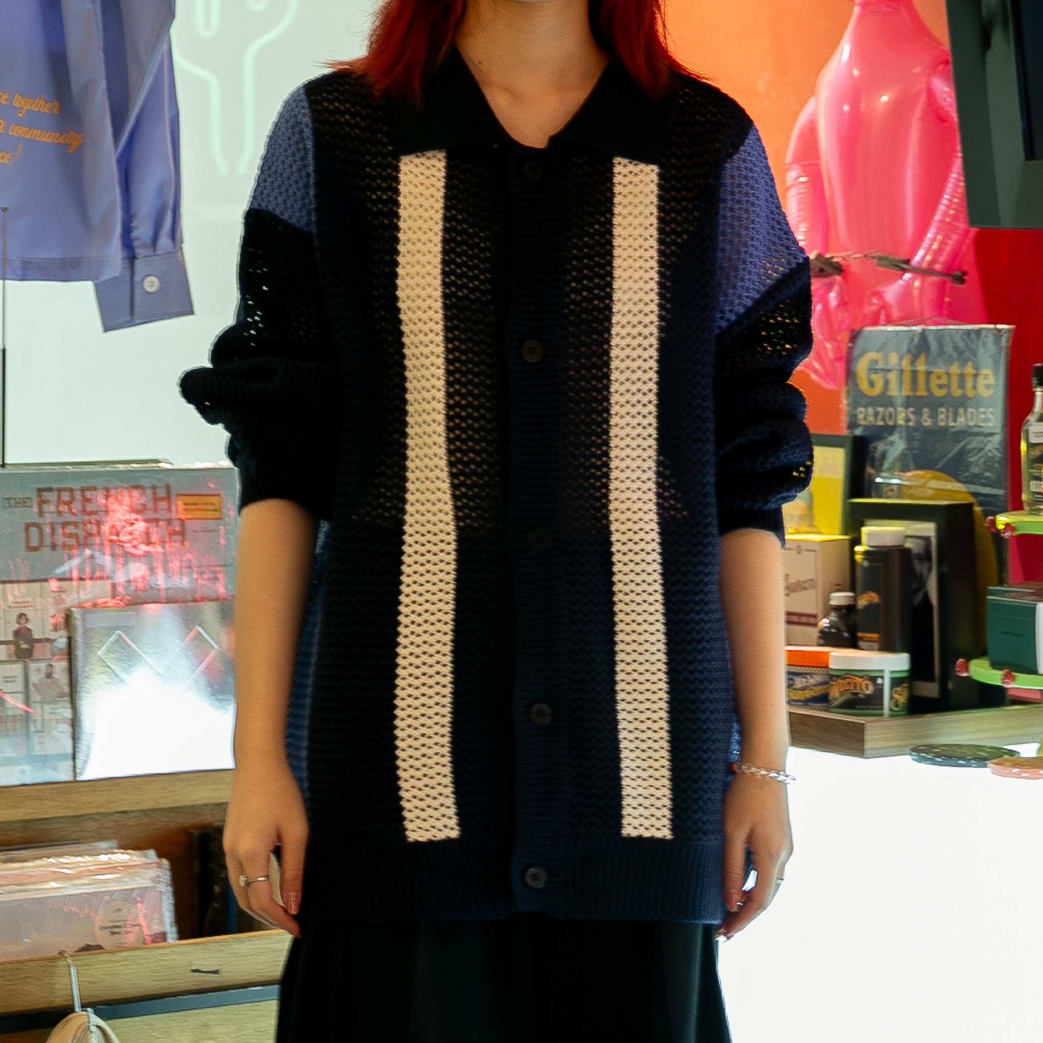 ORDINARY Multi Knit Cardigan