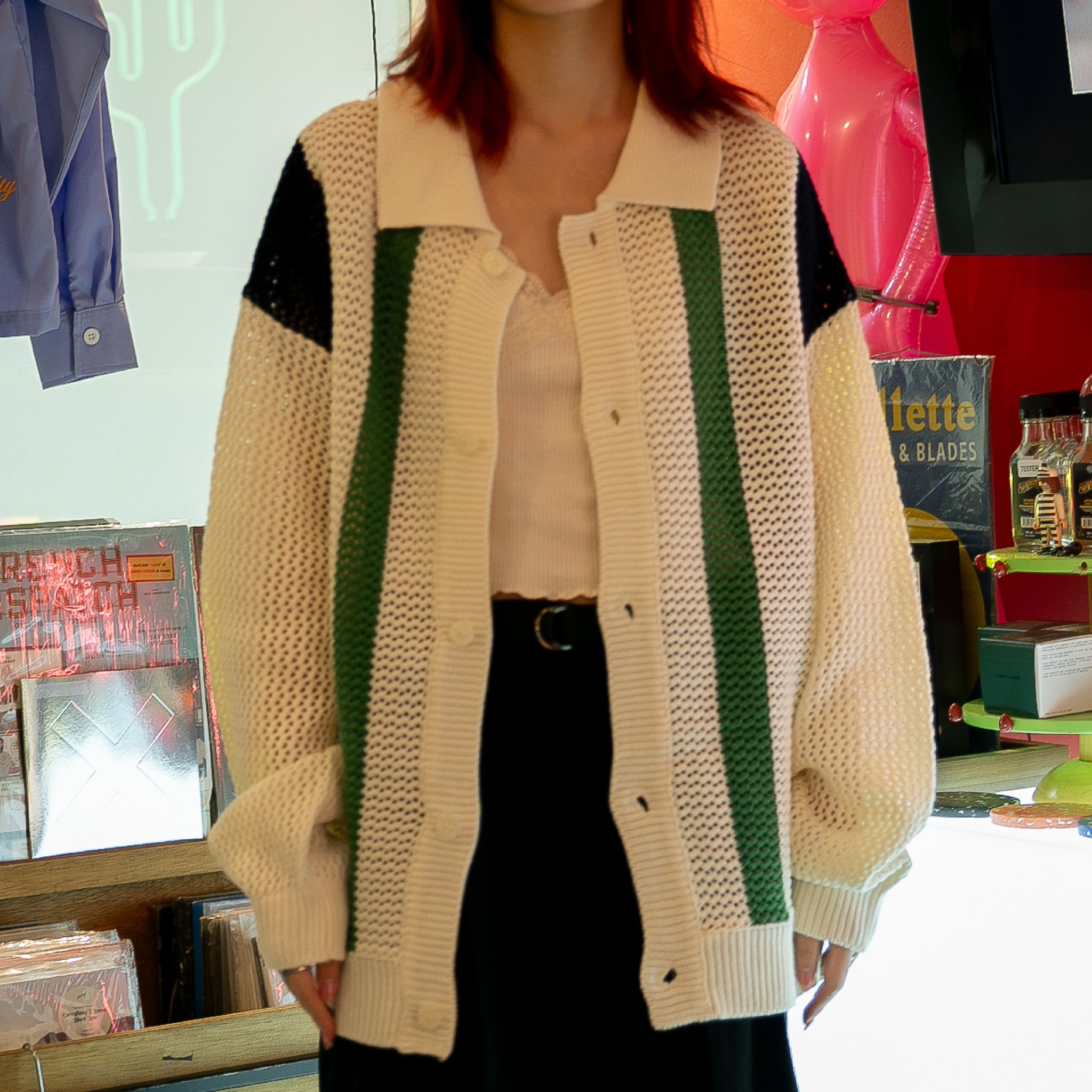 ORDINARY Multi Knit Cardigan