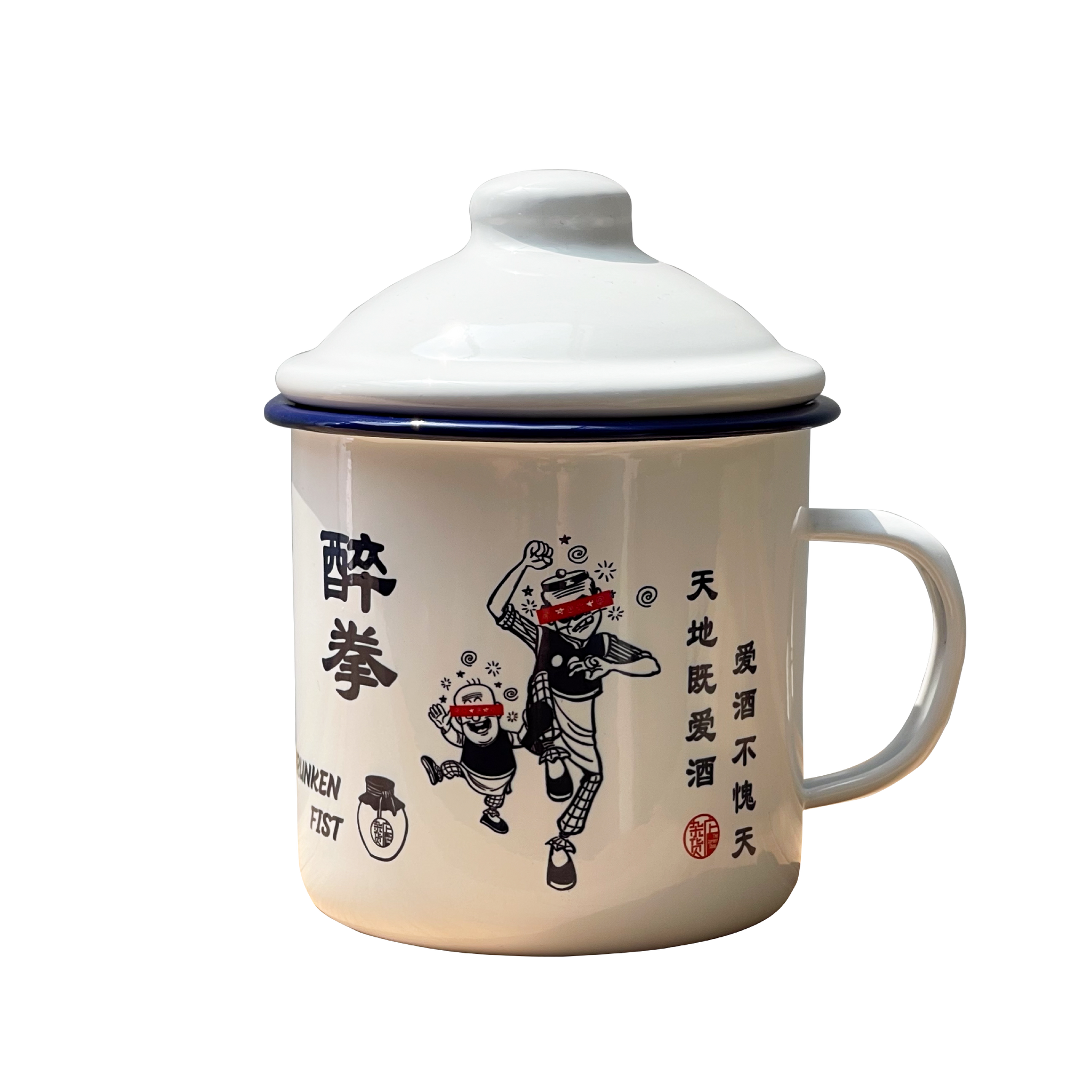 ZHA HUO DIAN X OLD MASTER Q DRUNKEN MUG