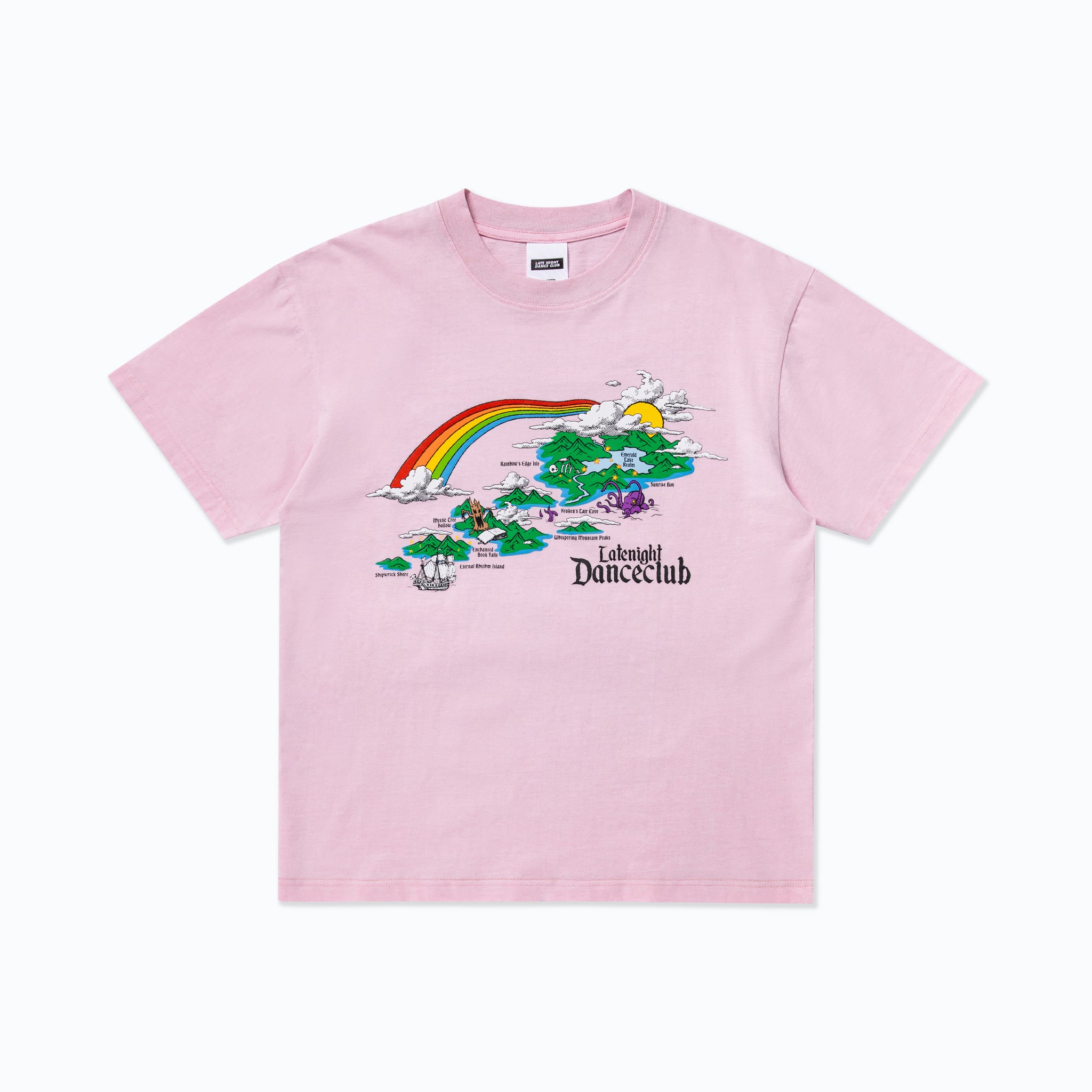 LNDC SECRET MAP SOUVENIR TEE