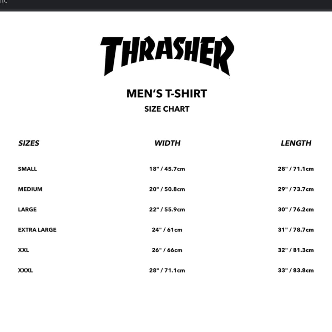 Thrasher x Alien Workshop Believe T-Shirt