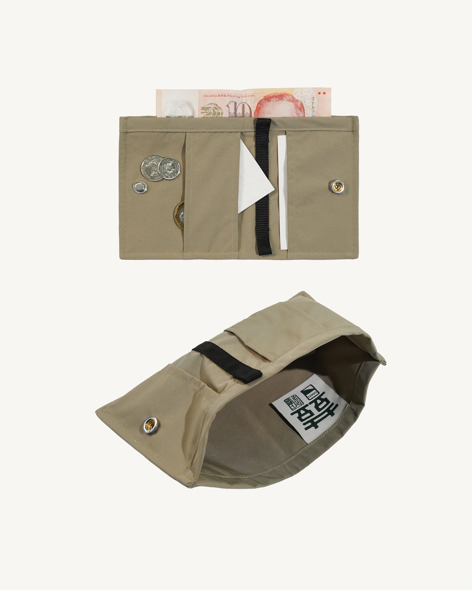 Compact Bi-Fold Wallet
